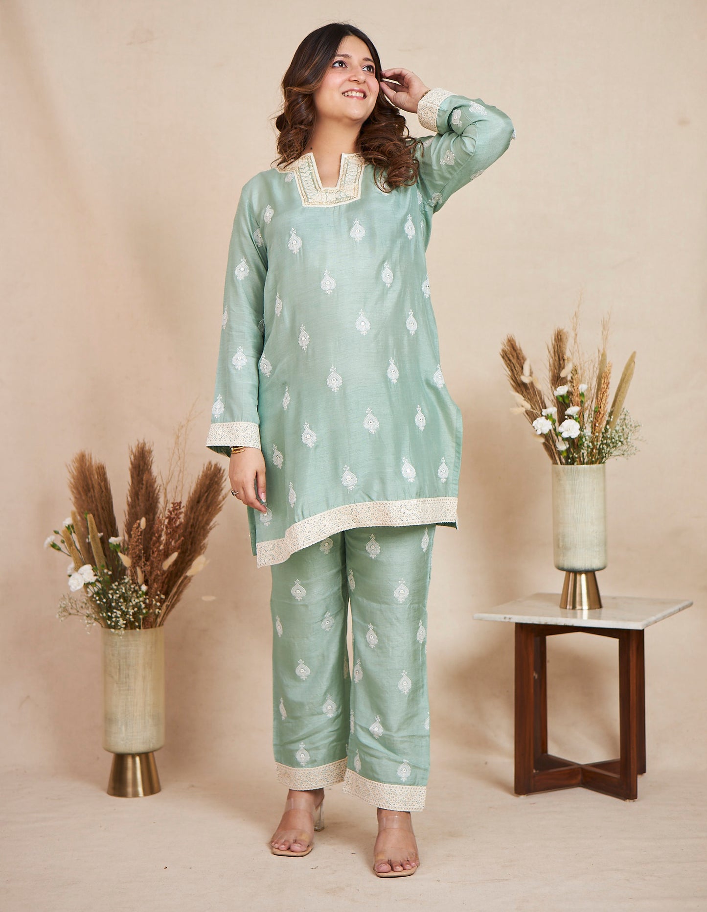 Silken Verse (Sea Green)