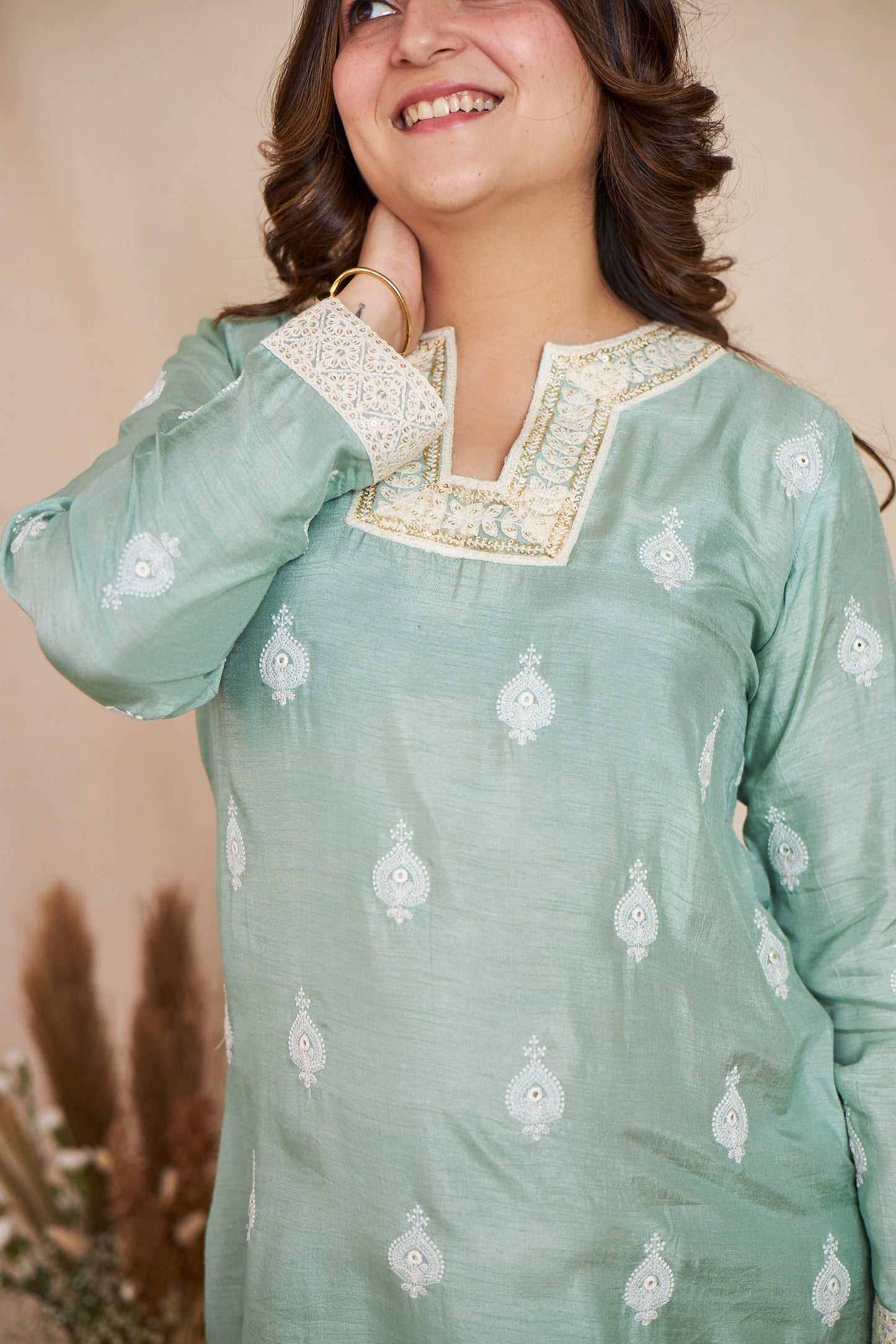 Silken Verse (Sea Green)