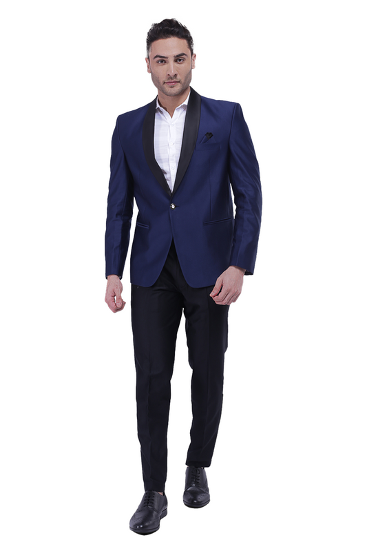 Navy Blue Tuxedo Jacket