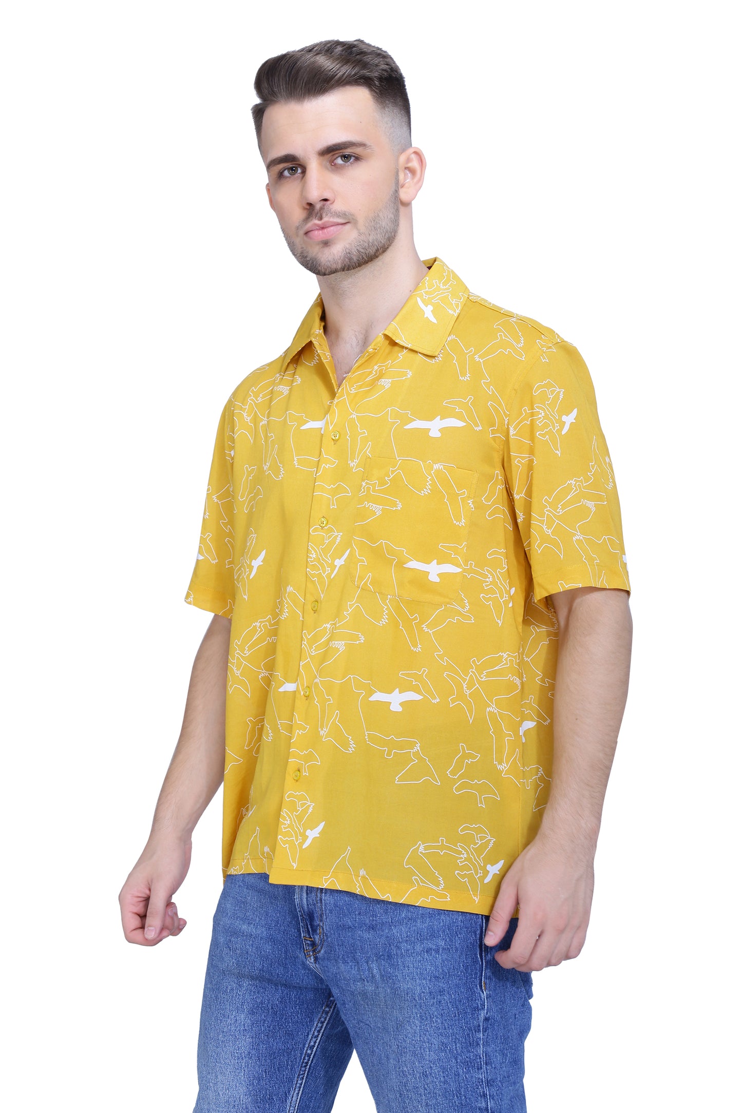 Yellow Birdie Shirt